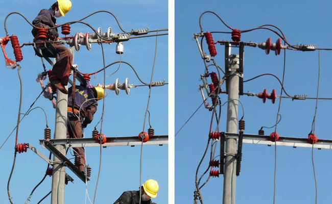 110kV Substation Of Huarun Cement Factory RTV PRTV HVIC Coating Project