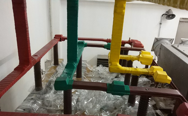 Busbar Insulation Project For Whole Substation By Silicone Rubber Self-Fusing Insulation Tape