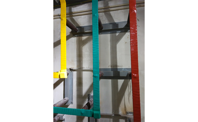 Busbar Insulation Project For Whole Substation By Silicone Rubber Self-Fusing Insulation Tape