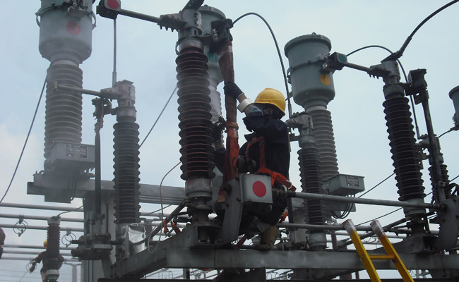 220kV Substation Spray RTV PRTV HVIC Coating